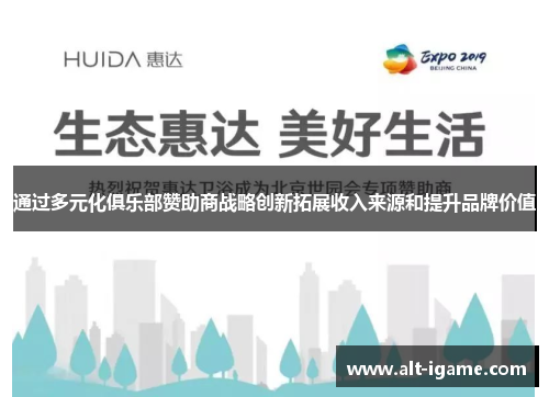 通过多元化俱乐部赞助商战略创新拓展收入来源和提升品牌价值 通过多元化俱乐部赞助商战略创新拓展收入来源和提升品牌价值